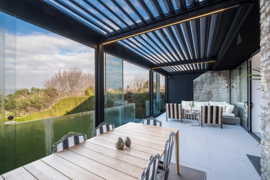 Casa Laukariz terraza